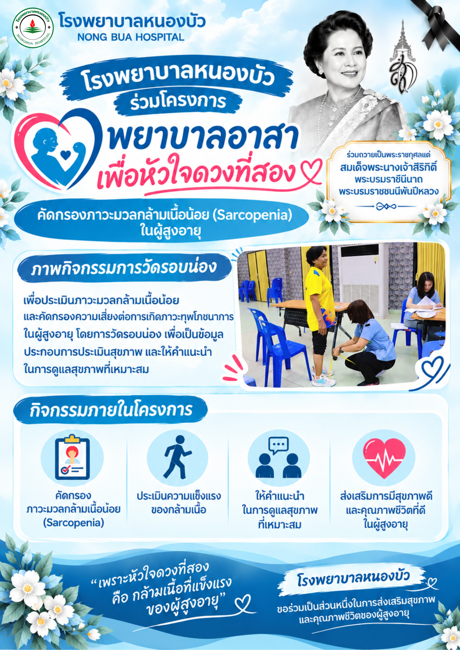 คัดกรองภาวะมวลกล้ามเนื้อน้อย